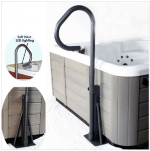 Essentials Spa Side Handrail from Leicester Hot Tub Hire, Sales, Chemicals & Accessories
