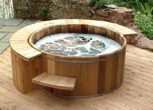 Wooden hot tub finance
 Benefit