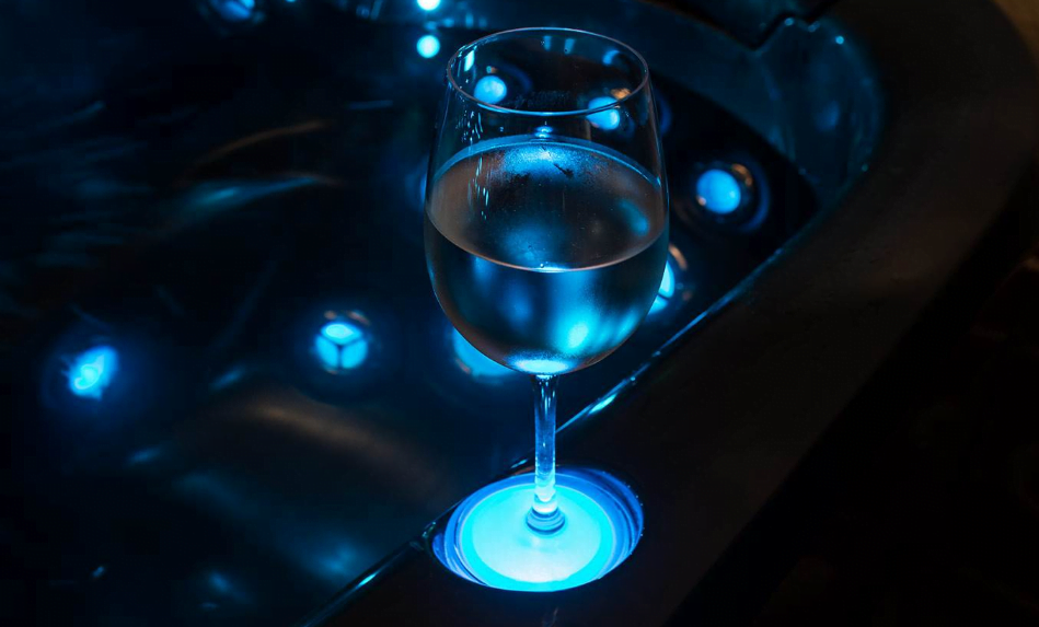 LED Lighted Drinks Holder