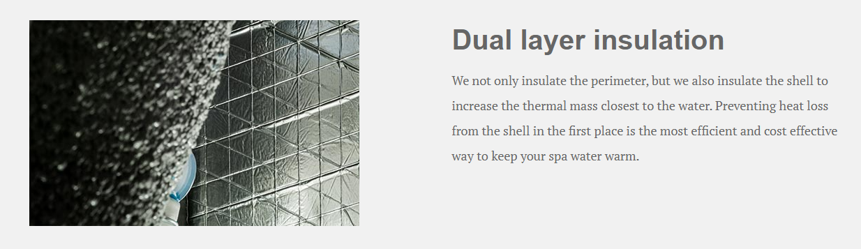 Dual Layer Insulation